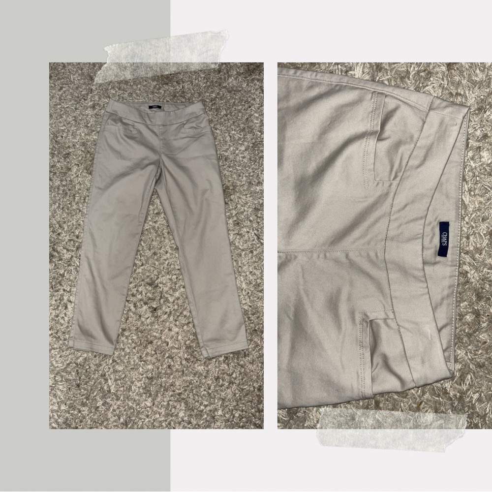 Chaps Khaki Pants, Size Small, Tan/Beige